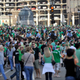 Downtown Chicago on St. Patrick’s Day